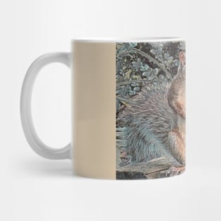 Grey Squirrel Upright No.1 Mug